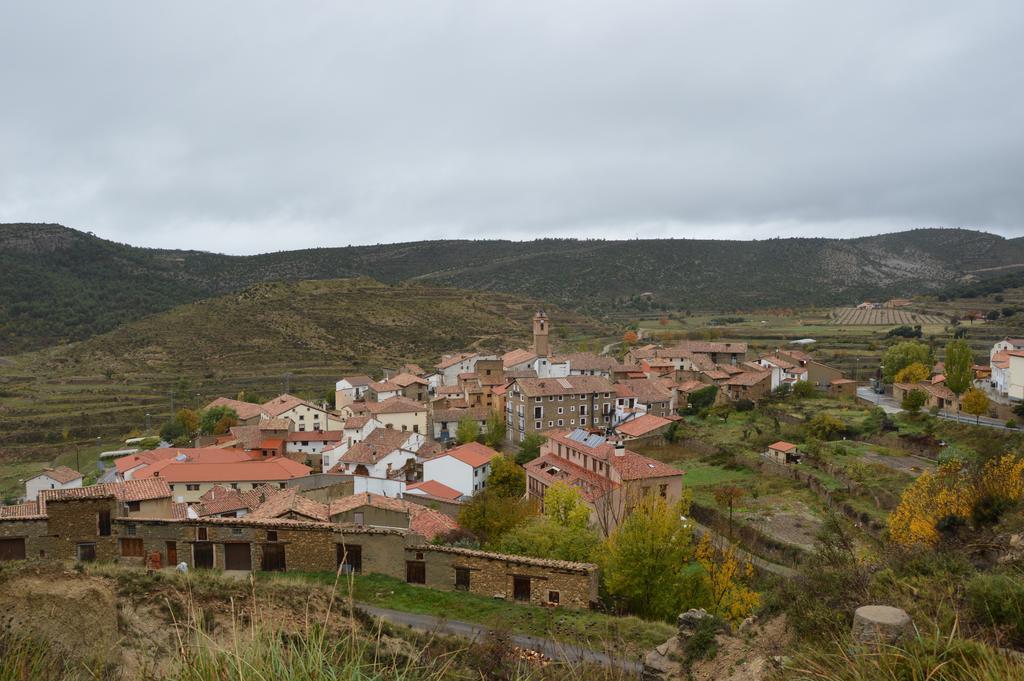 Hostal De Montana La Casa Grande Nogueruelas Dış mekan fotoğraf